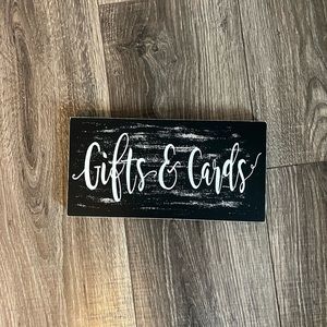 Wedding sign